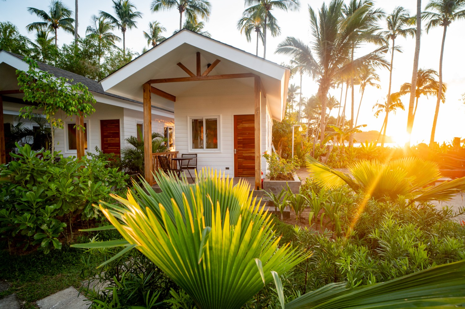Beach Front Villa at Nacpan Beach Villas